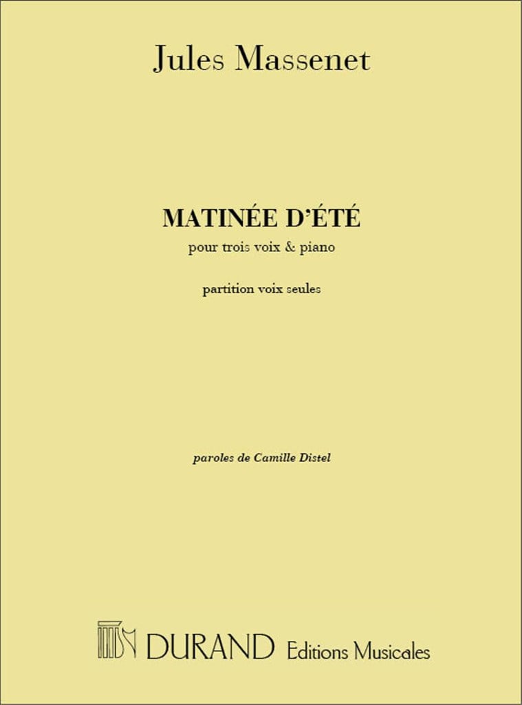 Matinee D'Ete 3 Voix